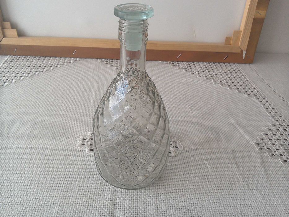 Sticlă decantor cu dop pentru tării - 0,5 l