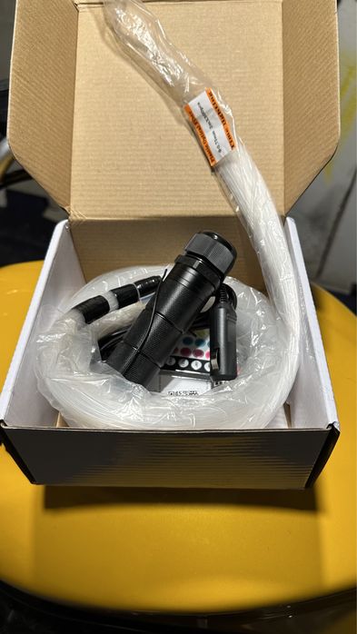 Звездно небе и амбиентно лед осветление