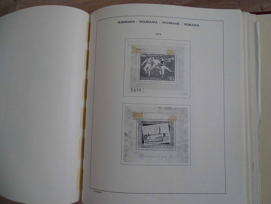 Romania 1966-1979 - Album pentru timbre gol (Lot 75)