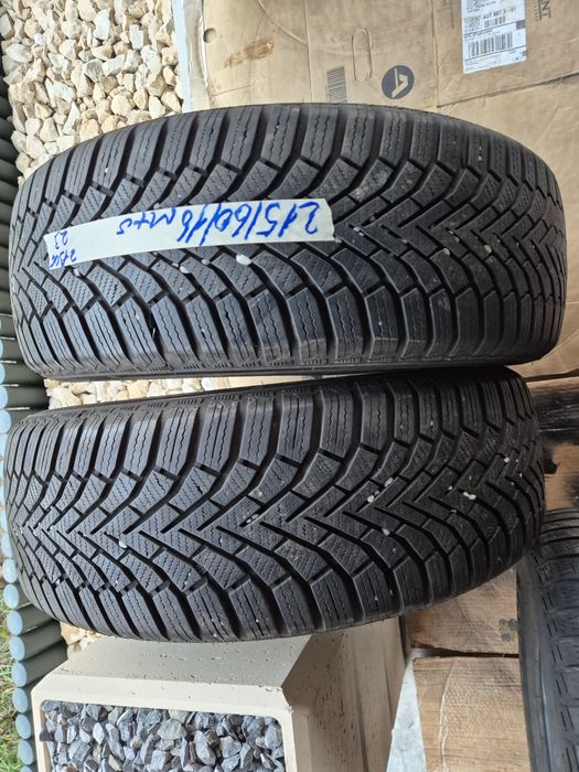 Vând cauciucuri 215/60/16 M+S 2 buc imp Germania  dot 2023