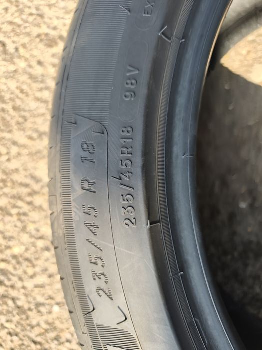 235/45/18" 4бр Michelin e-primacy ,dot3723,5mm