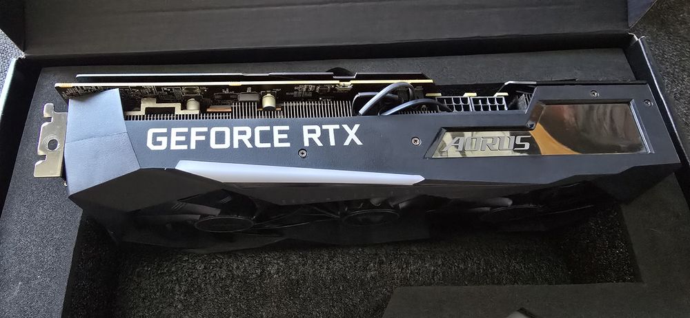 PLACA Video Nvidia Gigabyte Aorus RTX 3070 Master OC 8Gb RGB