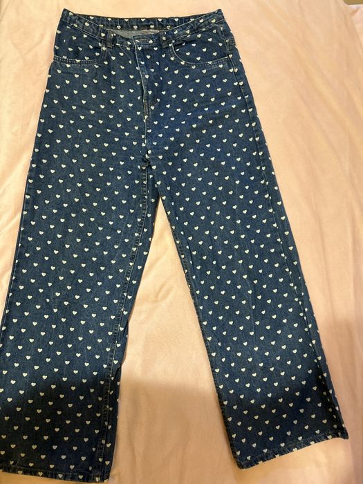 Дамски дънки на сърца!