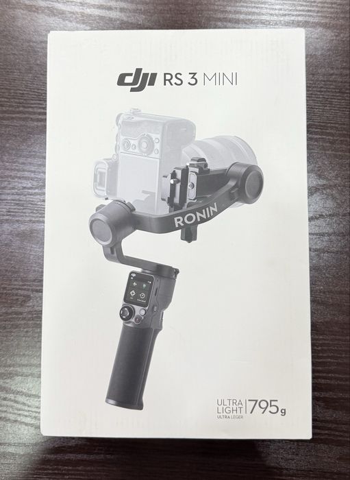 Стабилизатор DJI RS 3 Mini / новый, с хорошей скидкой!