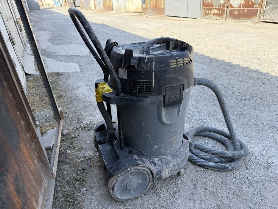 * Karcher NT 70/3 мощный строительный пылесос с 3 мя моторами оригинал