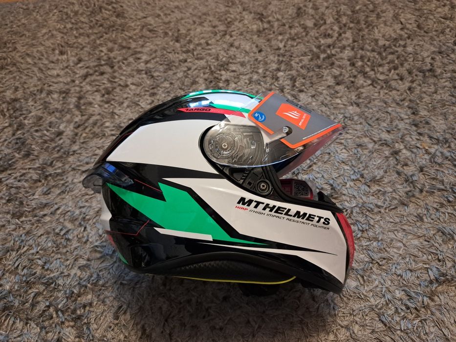 Casca moto integrala MT Targo Pro Sound Verde mărimea S, M, L, XL, 2XL