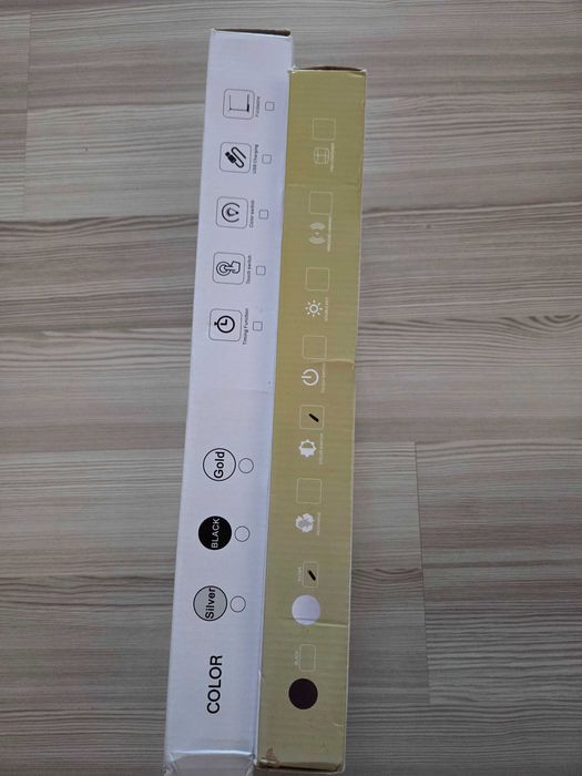 Set 2 Lămpi Birou LED, Design Modern, Touch Control, Model EK015A