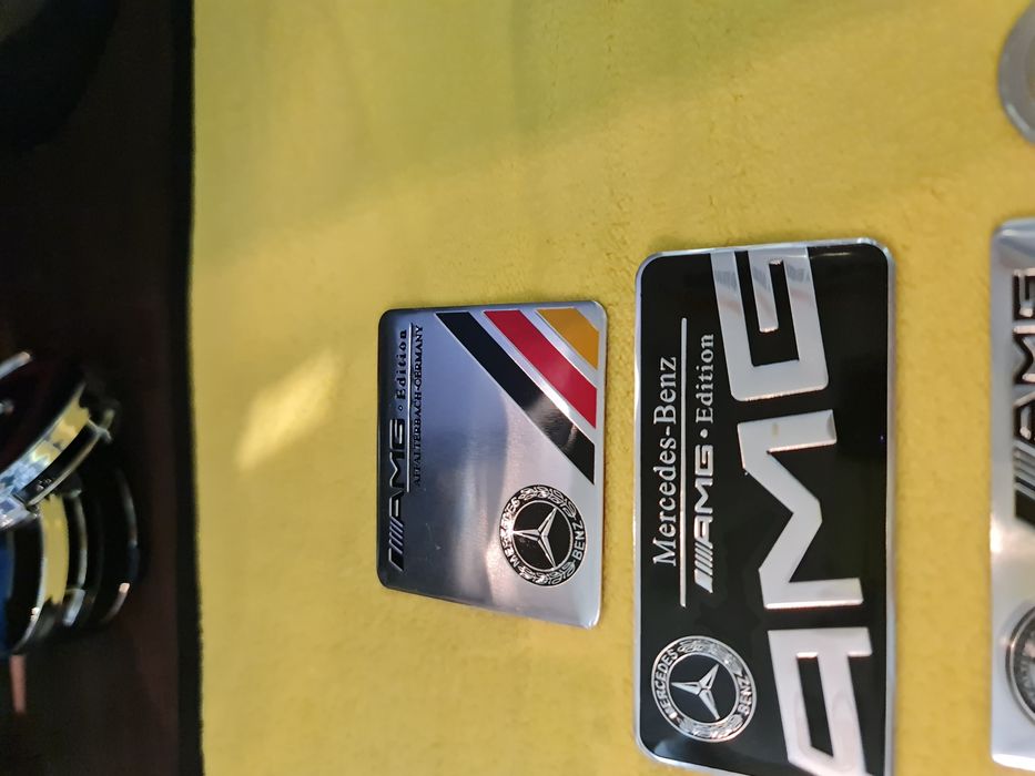 Алуминиева плочка за Мерцедес АМГ Amg Brabus