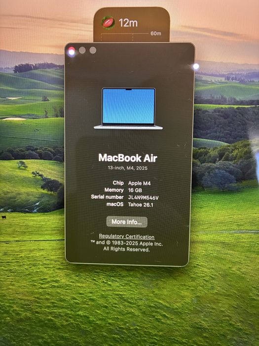 Macbook Air M4/16/256