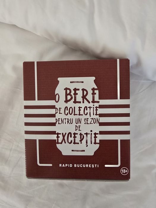 Doză de bere de colecție Rapid București