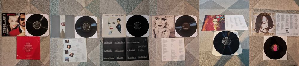 Disc vinil-The Klf,Hooverphonic,Sade,Eurythmics,Falco,Kate Bush,Cher