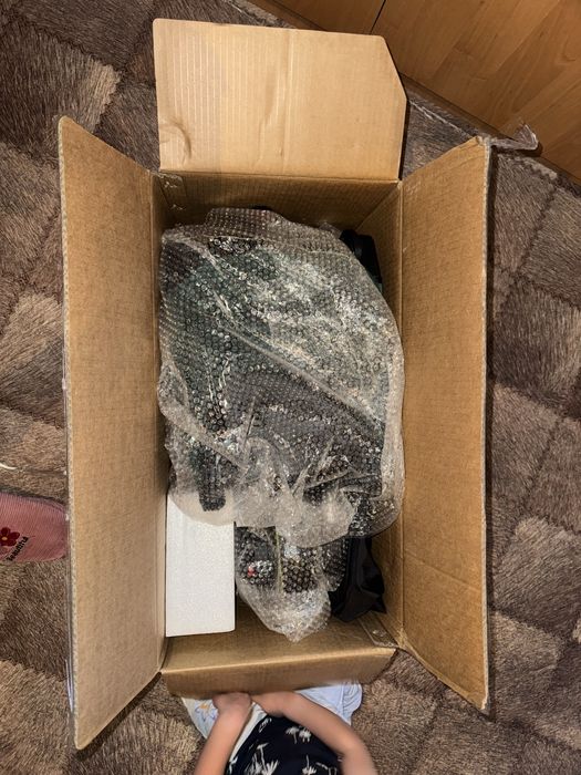 Детский тресколесный велосипед с ручкой