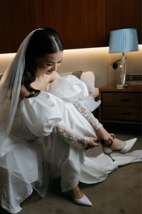 продам свадебное платье, фата в подарок