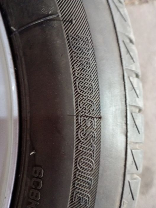 AUDI оригинални джанти със летни гуми 205/55/16 7J ET35 5x112 цо66