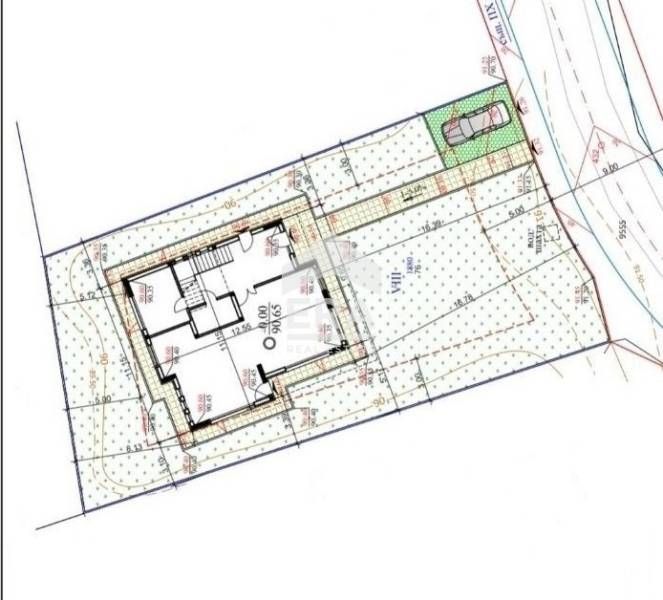Урегулиран поземлен имот за продажба, с ПУП, ток, вода и проект за дву