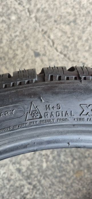 4 anvelope iarna Michelin,fata 245/40/18,spate 265/35/18.Pret/bucata