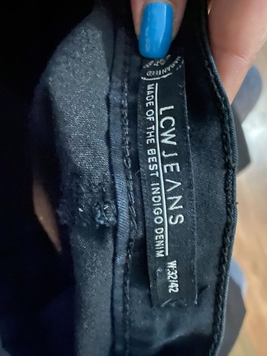 Черни дамски дънки Waikiki