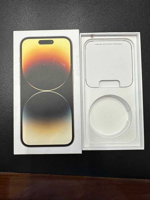 Iphone 14 pro gold karobka dokumenti bilan