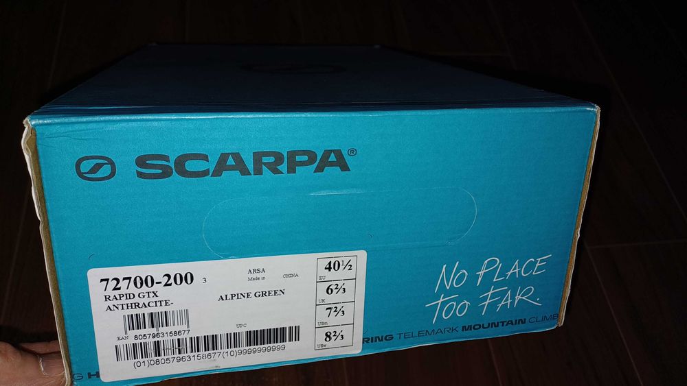 SCARPA Rapid GoreTex Vibram