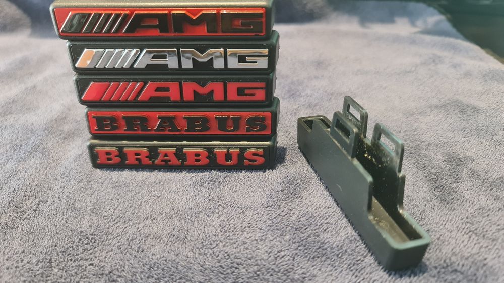 Емблема АМГ AMG Brabus  Брабус за маска решетка Panamericana