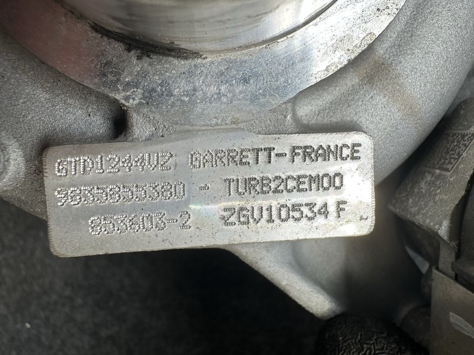 Турбо Citroen DS7 17-22г