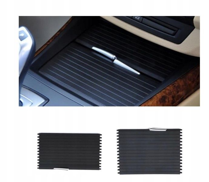 Комплект щора за поставка на чаши, BMW, X5 E70, X6 E71, Черен