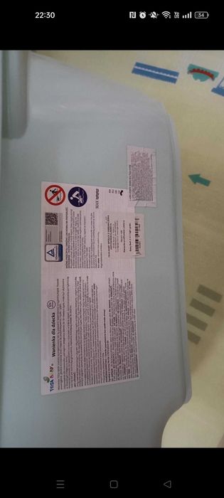 Cădiță cu suport pentru bebeluși