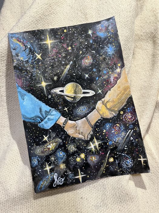 Tablou pictura Together in the Universe/Stranger Things Vibes