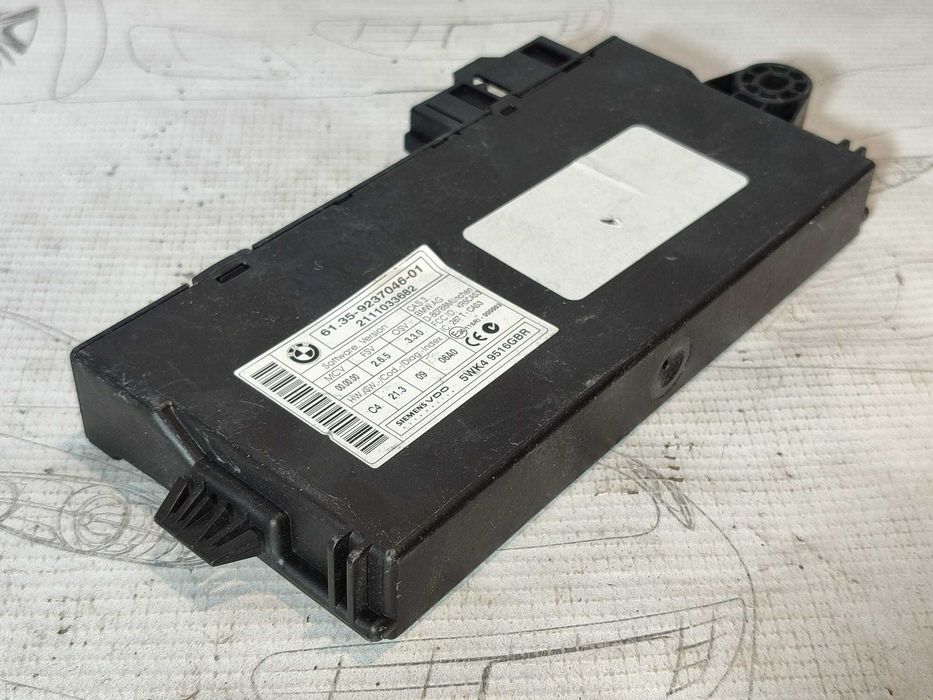 Modul electronic CAS 3 BMW X5 xDrive40d E70 3.0 Diesel Cod: 61.35-9237046-01 2011 / [2006-2013] (5F3)