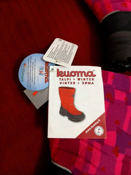 Из Финляндии, детские сапожки бренда Kuoma