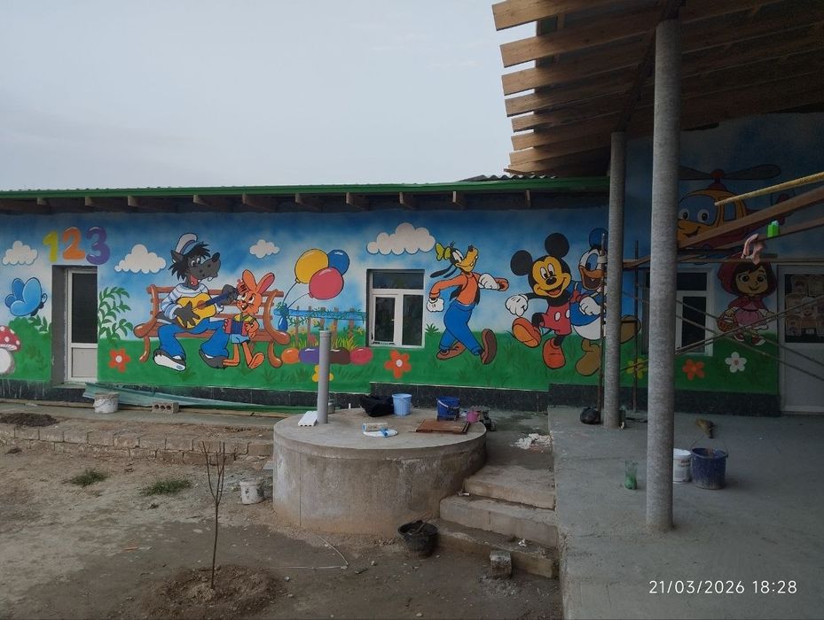 Qashqadaryo buylab tasviriy suratlar chizamiz