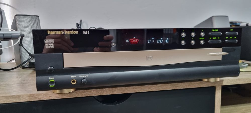 Magazie 5 cd Philips si Harman Kardon dvd 5