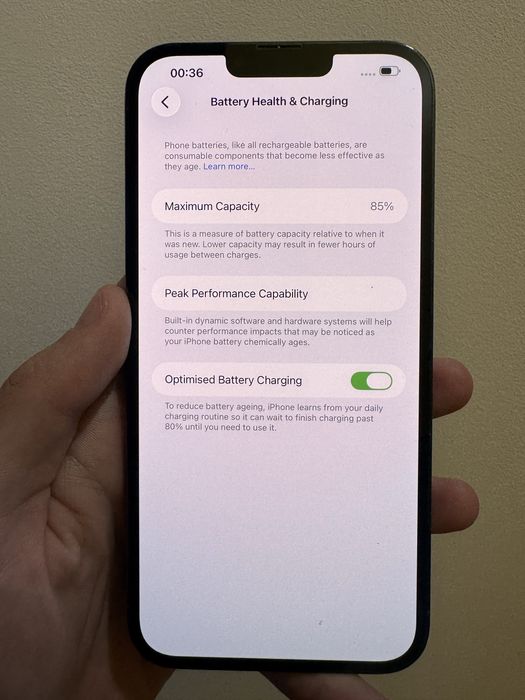 iPhone 13 Pro Max “Sierra Blue” - 256 GB, 85% Battery Health