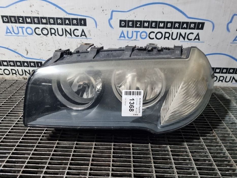 Far Stanga BMW X3 E83 Facelift 2006 - 2010 SUV 4 Usi (1368) Fara xenon