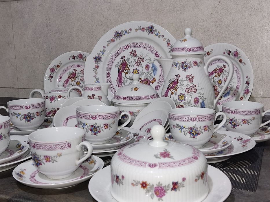 Сервиз чайный Павлины.ГДР