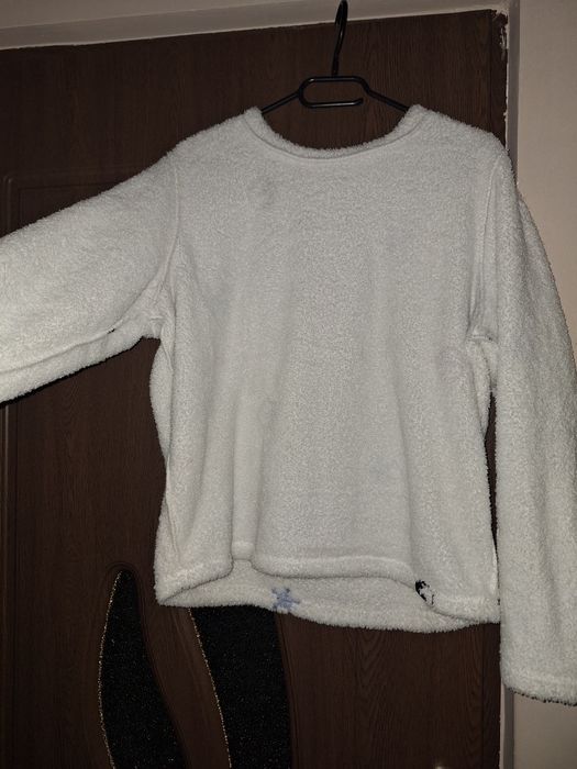 Bluza alba dama cocolino,bust 110 cm