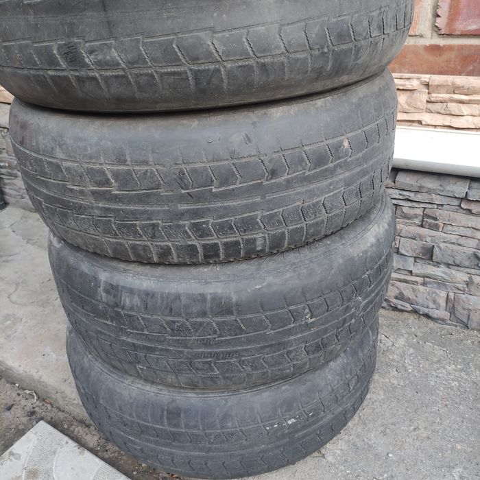 Резина б/у летняя, 195, 65, 15.