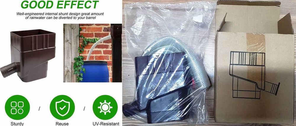 Sistem de redirectionare/colectare apa de ploaie. Maro Nou!