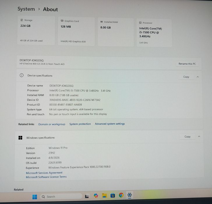 Vand PC - uri All In One