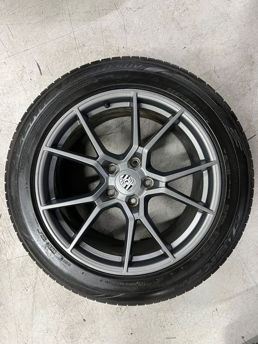 Jante Originale Porsche Cayenne 3 R20 S Vesuvius Grey