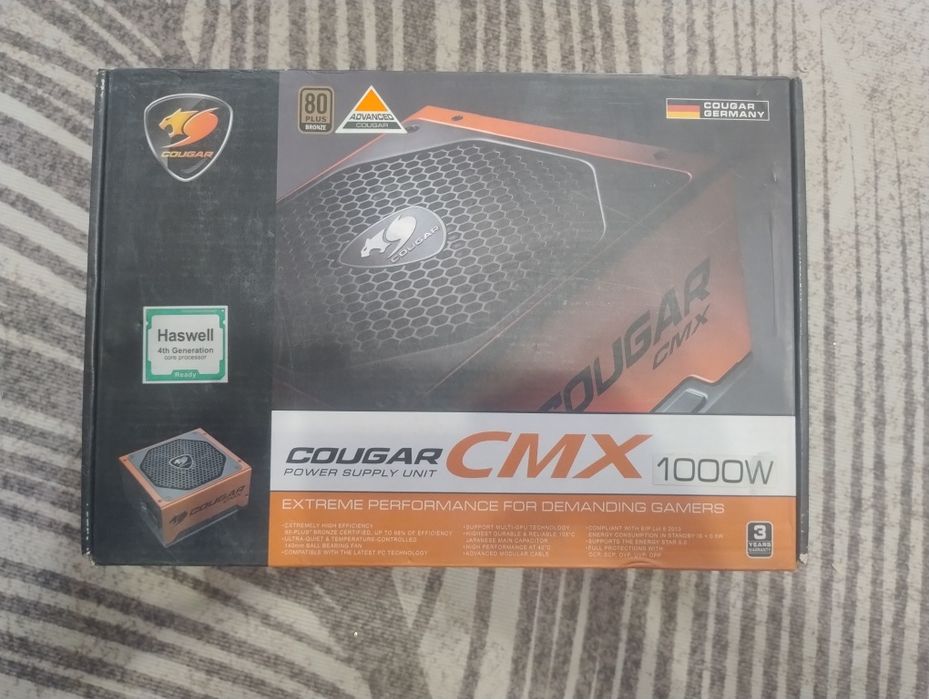 Cougar CMX 1000w блок питания