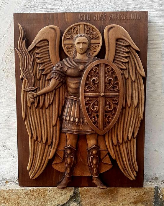 Дърворезба, Икони ИСУС ХРИСТОС или Богородица