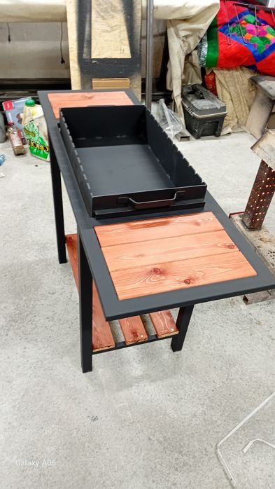 Мангал в стиле лофт