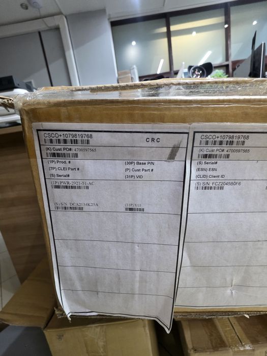 Маршрутизатор Cisco CISCO2921-V/K9