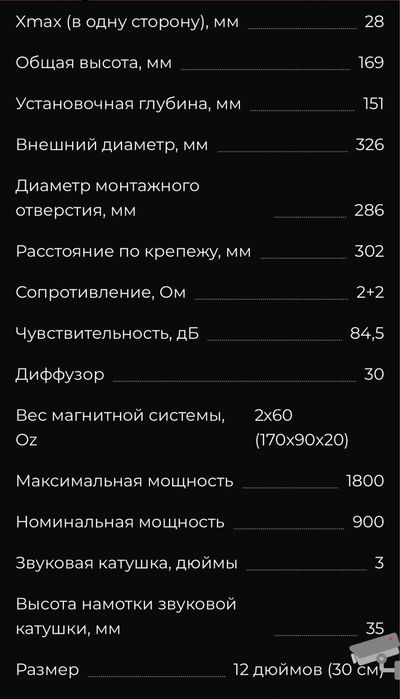 Продам динамик,сабвуфер урал 12