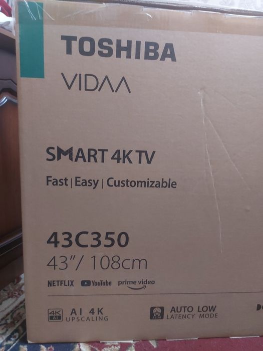 Продается телевизор 43 4К