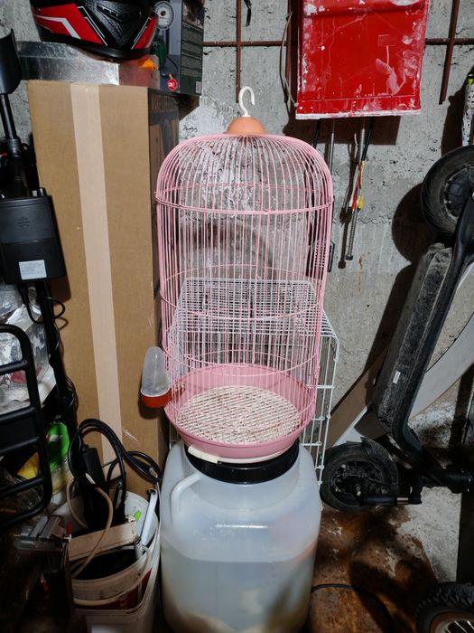 Продавам два броя клетки за птици в много добро състояние. Подходящи с