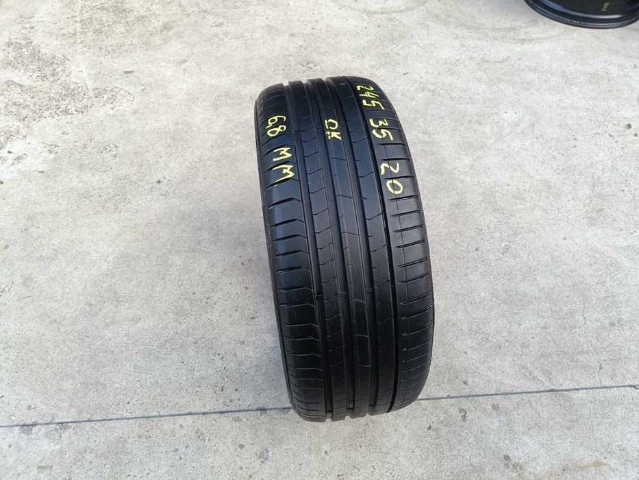 O anvelopa vara 245 35 20 pirelli p zero pz4 profil 6,8 mm