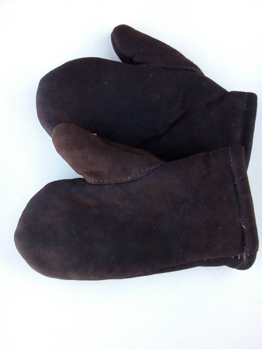 Ръкавици,Детски,Зимни, Дебела, Естествена Агнешка Кожа