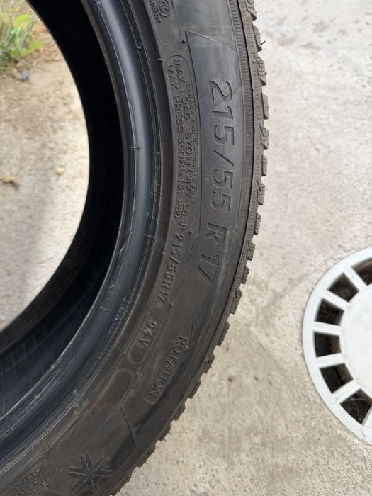4 Anvelope Iarnă Michelin Alpin A5 – 215/55 R17 94V – DOT 2023